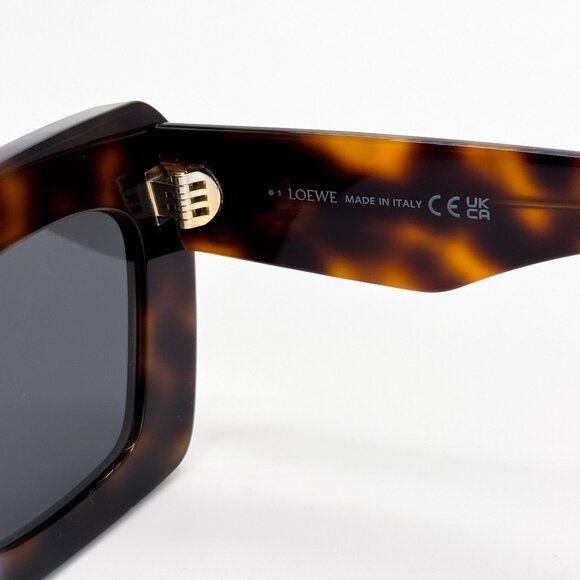 NEW LW40145F 52A, LOEWE CAT EYE HAVANA BROWN SUNGLASSES LOEWE main image 8